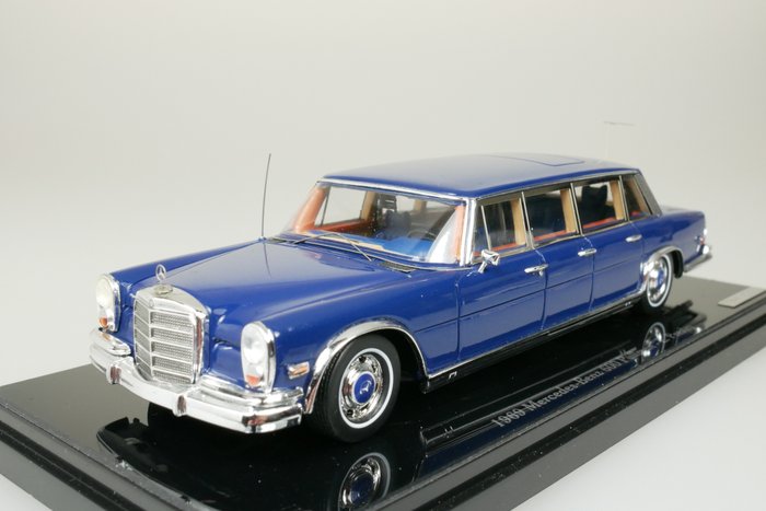 TrueScale Miniatures - 1:43 - Mercedes 600 Pollmann - Elvis Presley - 1969 - bleu