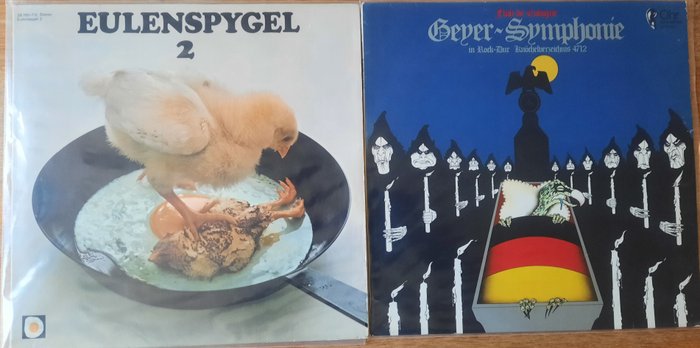 Eulenspygel, Triumvirat, Floh de Cologne... - Eulenspygel 2, Old loves die hard, Geyer-Symphonie - Multiple titles - LP's - 180 gram - 1971/1976