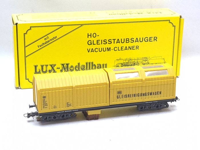 Lux Modellbau H0 - 8810 - Goederenwagon - Rail-Stofzuiger - DB