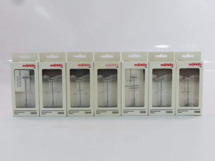 Märklin H0 - 72810 - Accessoires - 7 Lanterne à double plate-forme