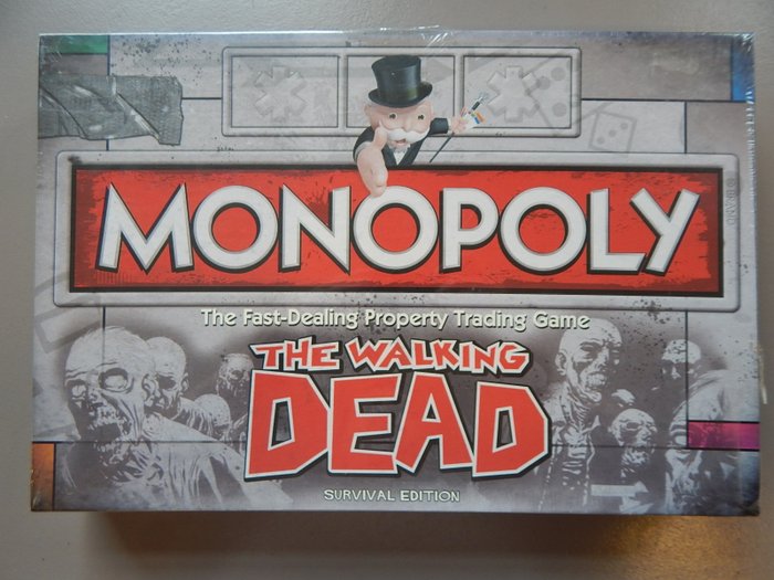 Monopoly -  The Walking Dead - Survival Edition - Board Game - new in seal - (2013)