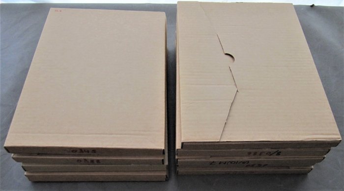 Dupuis Unicum uitgave 1 t/m 9 (volledige reeks) – Verschillende titels (zie omschrijving) in oorspronkelijke box! – Hardcover – Eerste druk – (1981/1983)