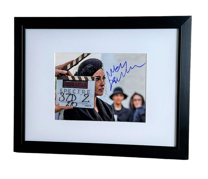 James Bond 007: Spectre - Monica Bellucci (Lucia Sciarra) - Autograph, Photography, Signed with Certified Genuine b´bc holographic COA - Framed