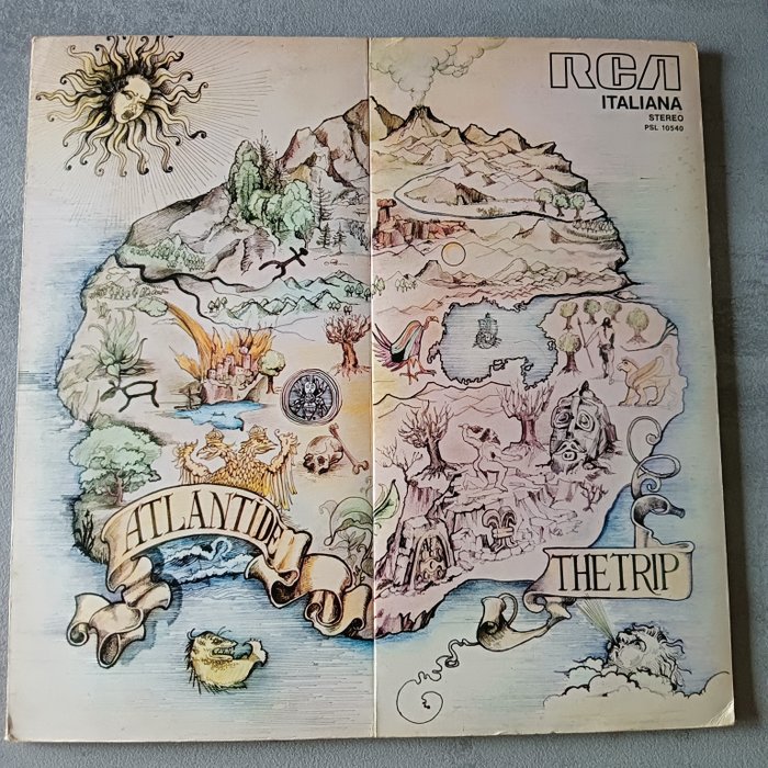 The Trip - Atlantide [Italian Promo Pressing] - LP Album - Promo persing - 1972/1972
