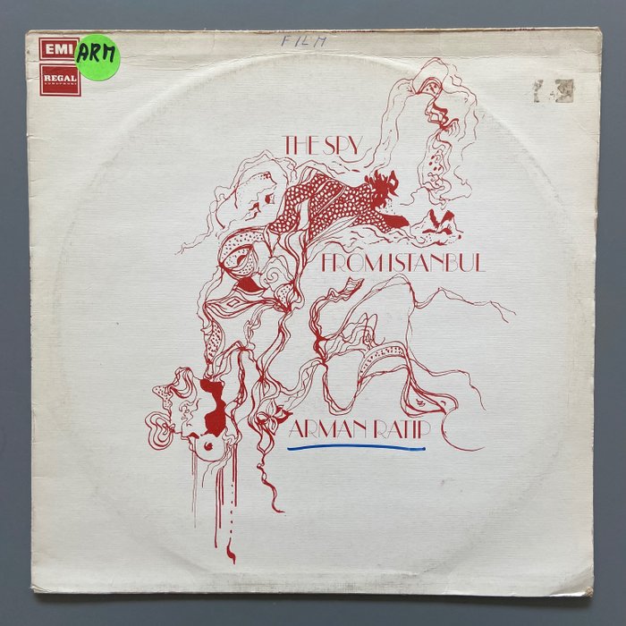 Arman Ratip - The Spy From Istanbul - LP Album - 1ste persing - 1973/1973