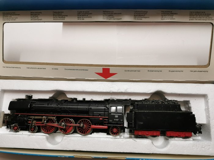 Märklin H0 - 3048 - Locomotive à vapeur avec wagon tender - BR 01 - DB