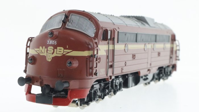 Märklin H0 - 3143 - Diesellokomotive - Di3 "Nohab" - NSB
