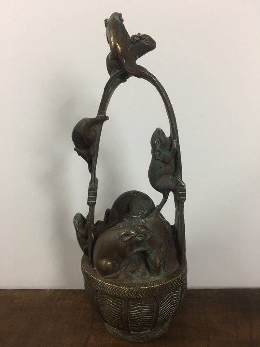 Sculpture (1) - Bronze - China - 20th century