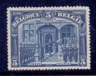 Belgien 1915 - Veurne 5 francs - OBP/COB 147
