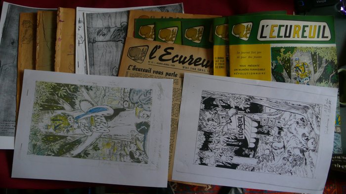 L'Ecureuil - Exceptionnelle et unique collection complète de L'Ecureuil - (1956/1959)
