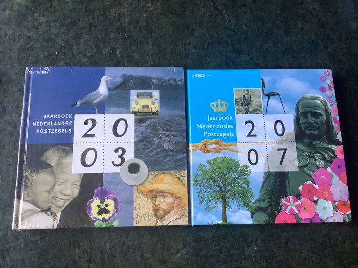 Netherlands 2003/2007 - Two Year books stamps