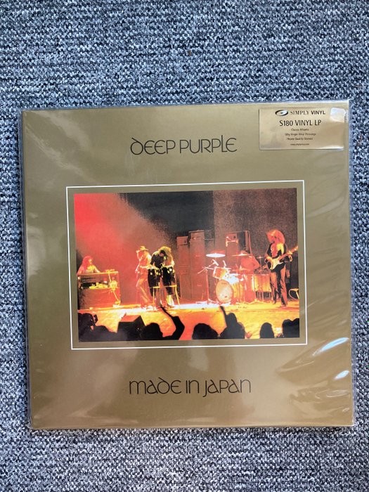Deep Purple - Made in Japan [Simply Vinyl ‎– SVLP 220 Series: S180 Series] - 2xLP Album (dubbel album) - 180 gram, Heruitgave - 2000