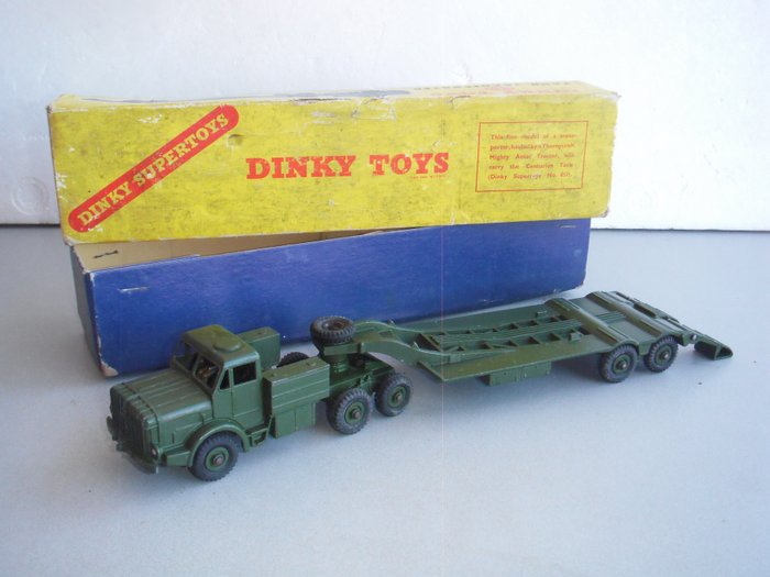 Dinky SuperToys - 1:48 - First Original Issue British Army "Thornycroft "Mighty Antar for sale  