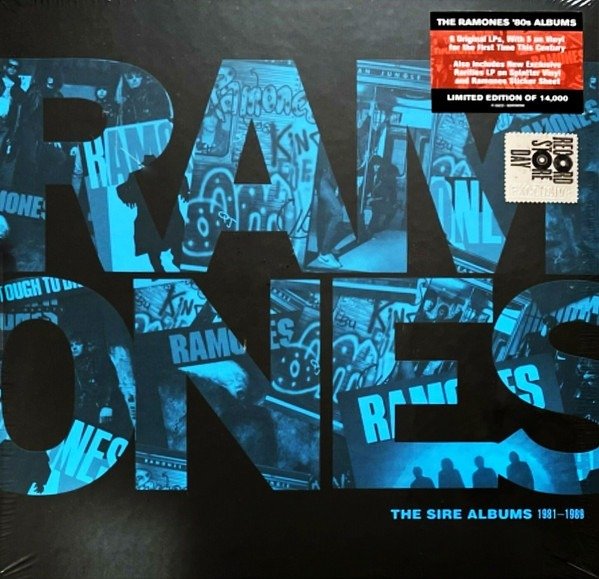 Ramones - The Sire Albums 1981-1989 || Limited Edition || 6 LP Boxset || Mint & Sealed !!! - LP Boxset - 140 gram, Gekleurd vinyl, Record Store Day release - 2022
