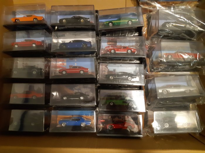 De Agostini - 1:43 - 19 x different models of American cars