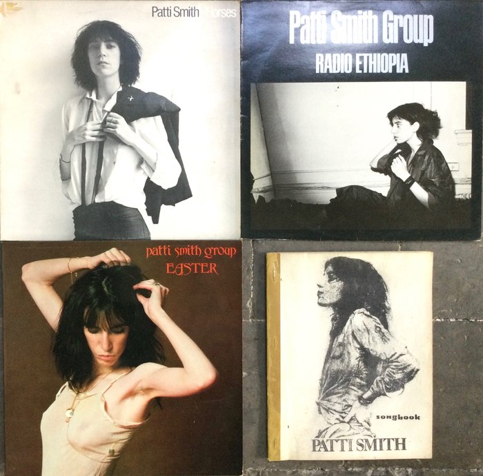 Patti Smith Group - 3 LP's + Songbook - Diverse titels - Boek, LP Album - Verschillende persingen - 1975/1978