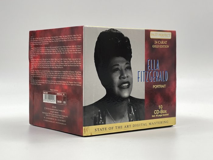 Ella Fitzgerald - Portrait (Past Perfect 24 Carat Gold Edition) - CD Boxset, 24kt goud - 24kt gouden schijven - 2000/2003