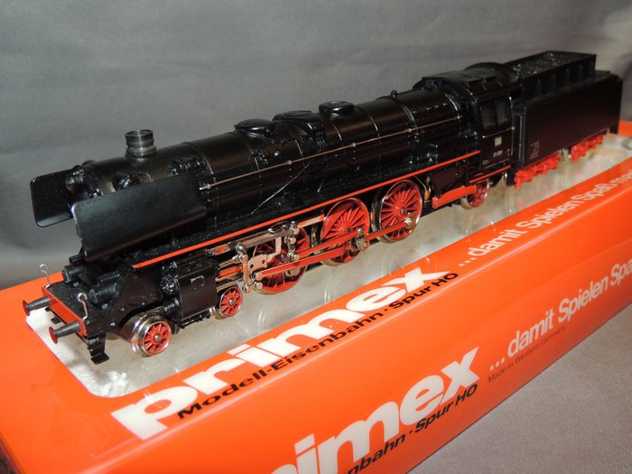 Primex H0 - 3193 - Locomotive à vapeur avec wagon tender - BR 01 - DB