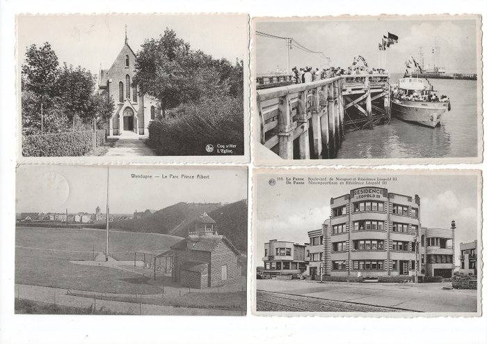 Belgien - Küste - Postkarten (Gruppe von 114) - 1910-1960