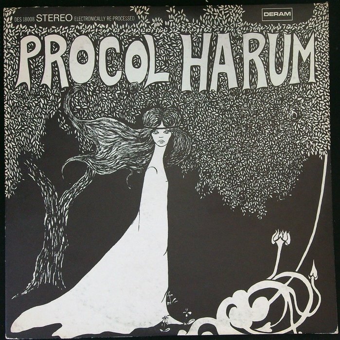Procol Harum (Pop Rock, Beat) - Procol Harum (USA 1967 1st pressing LP) as NEW! - LP Album - 1st Pressing - 1967/1967