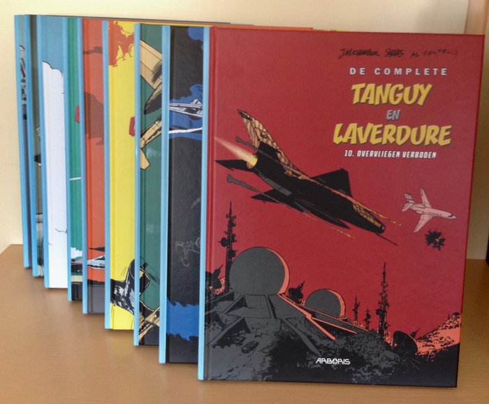 Tanguy en Laverdure - De complete Tanguy en Laverdure 1, 3 t/m 10 - 9 Integrale edities - Cartonné - EO