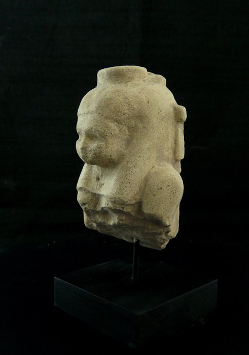 Replica di un antico egiziano Pietra Statua di guarigione egiziana - 10×6×7 cm