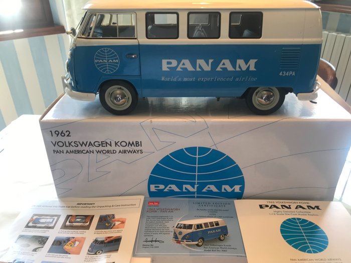 Sunstar - 1:12 - Volkswagen Kombi 1962 - Volkswagen Kombi 1962. Pan American World Airways