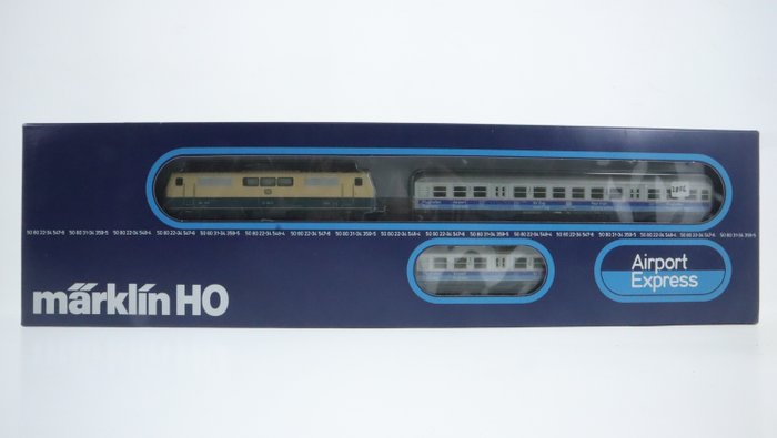 Märklin H0 – 2856 – Treinset – BR 111 met 3 Silberlinge “Airport Express” – DB