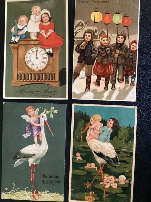 Belgique - Divers, Fantaisie - Cartes postales (Collection de 100) - 1900-1920