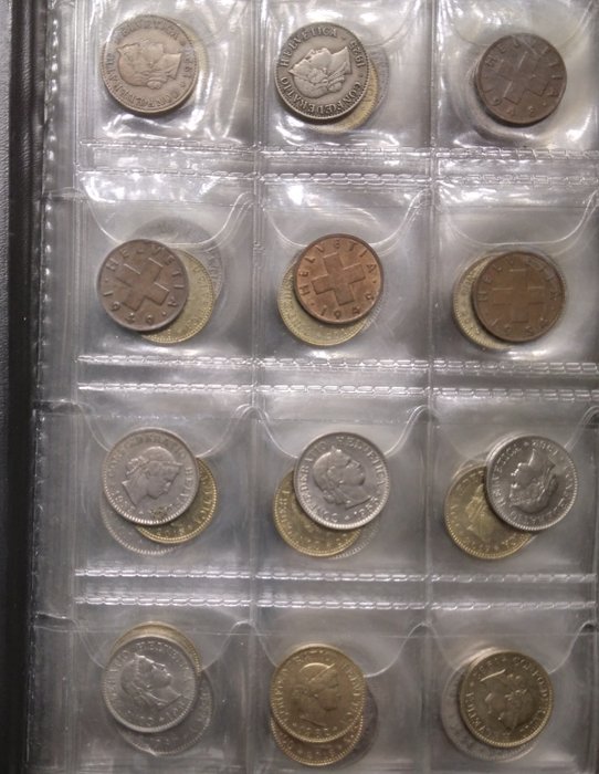 Switzerland. 115 Coins 1906-2017