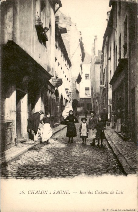 Frankreich - Städte und Landschaften, schöne Sammlung mit Personen und kleineren Orten - Postkarten (75) - 1905-1925