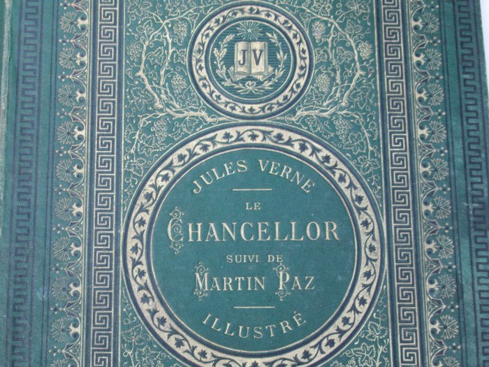 Jules Verne / Riou, Férat - Le Chancellor suivi de Martin Paz - 1875