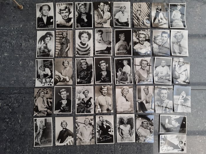 Doris Tag - Postkarten (Sammlung von 40) - 1950