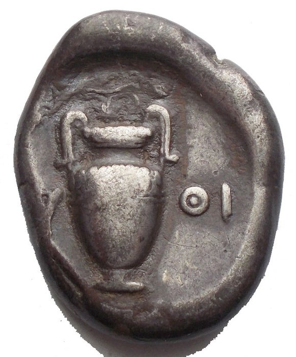 Boeotia, Thebes. AR Stater,  circa 395-335 BC