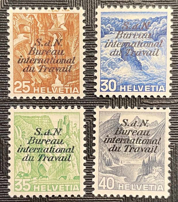 Zwitserland 1936 - Bureau International du Travail (BIT) [International Labour Office] – selection
