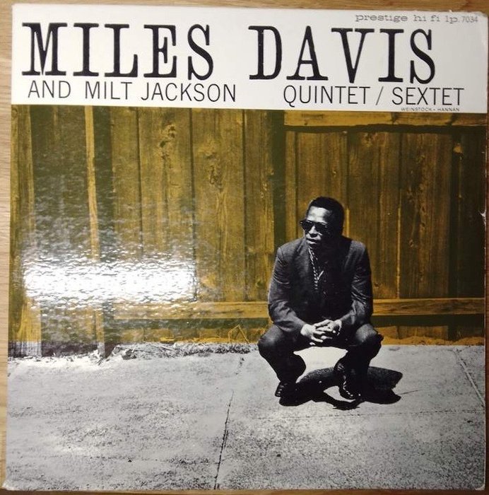 Miles Davis - And Milt Jackson Quintet/Sextet - LP Album - 1st Mono pressing - 1965