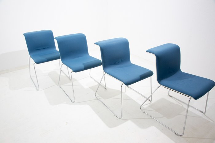 Alain Berteau - Bulo - Stuhl (4) - Tab Chairs Design und Vintage Designermöbel und -objekte gebraucht kaufen  