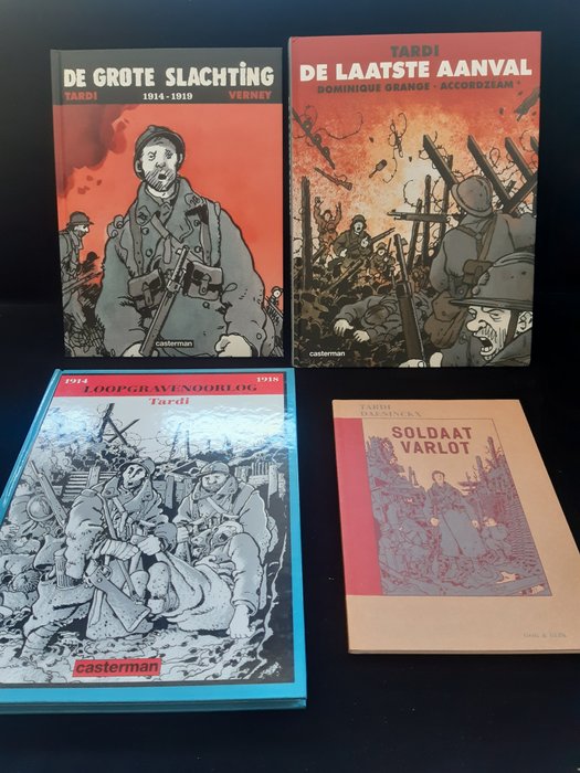Tardi - 4 Albums over de Eerste Wereldoorlog - Eerste druk - (1993/2016)