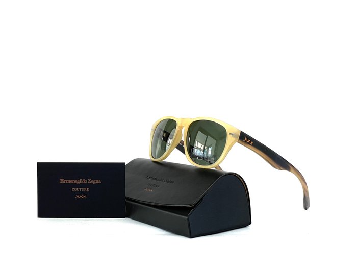 Zegna - Zegna Couture -XXX- Exclusive line, Hand Made, Buffalo Horn, ZC0019/S 64N *New & Unused - Sonnenbrille