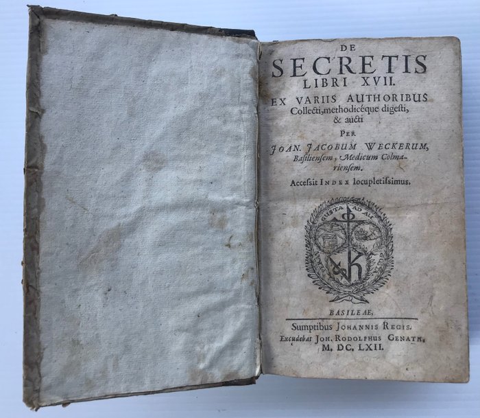 Johann Jacob Wecker - De Secretis Libri XVII - 1662