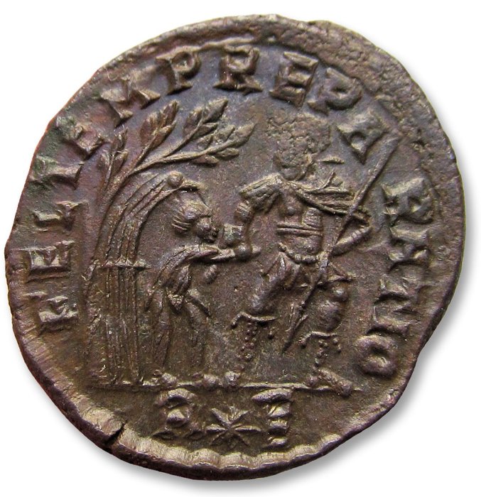 Roman Empire. Constans (AD 337-350). Æ Light Maiorina,  Rome mint, officina B or E, circa 348-349 A.D.