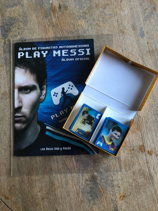 Variant Panini - Play Messi - Album vuoto + set completo di figurine sciolte Play Messi Album Oficial - 2014