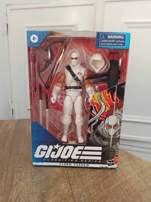 G.I. Joe - Pupazzetto Premium Collectible figure of Storm Shadow from the animated TV Series (mint condition)