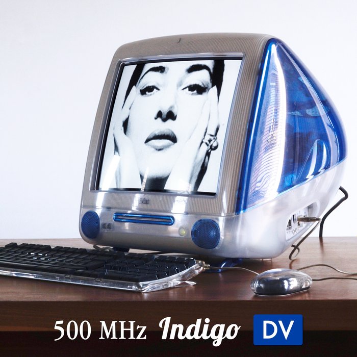 Apple iMac G3 INDIGO (500MHz) - Computador - Com caixa de substituição