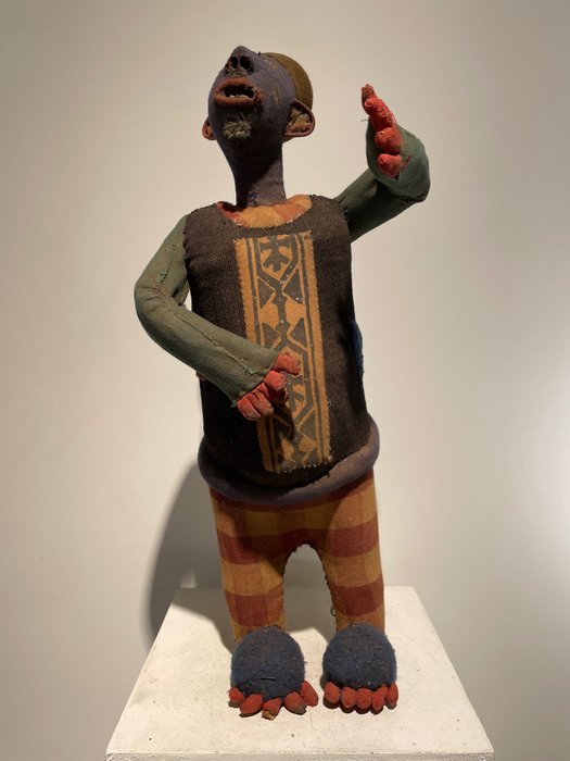 Doll - Bwende - 49cm (1) - Cloth, Wood - Bwende - Congo 