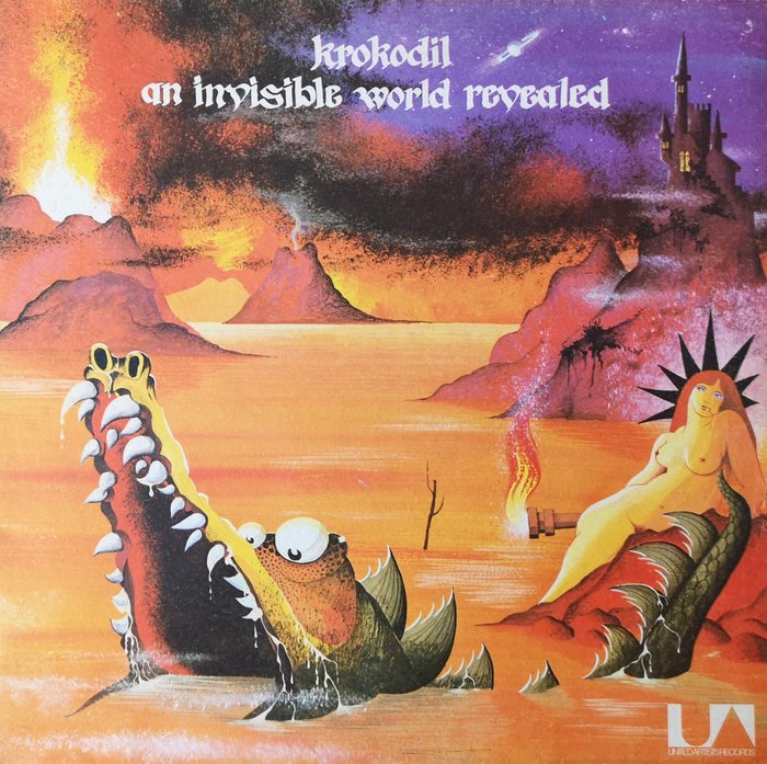 Krokodil - An Invisible World Revealed - LP Album - 1st Pressing - 1971/1971