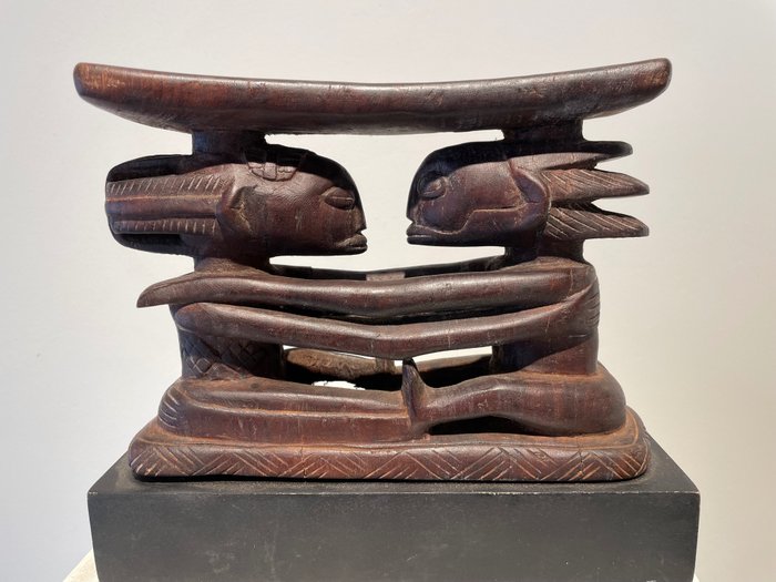 Headrest - Luba - 20cm (1) - Wood - Luba - Congo 