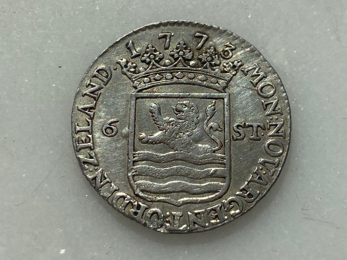 Niederlande, Zeeland. Scheepjesschelling 1773
