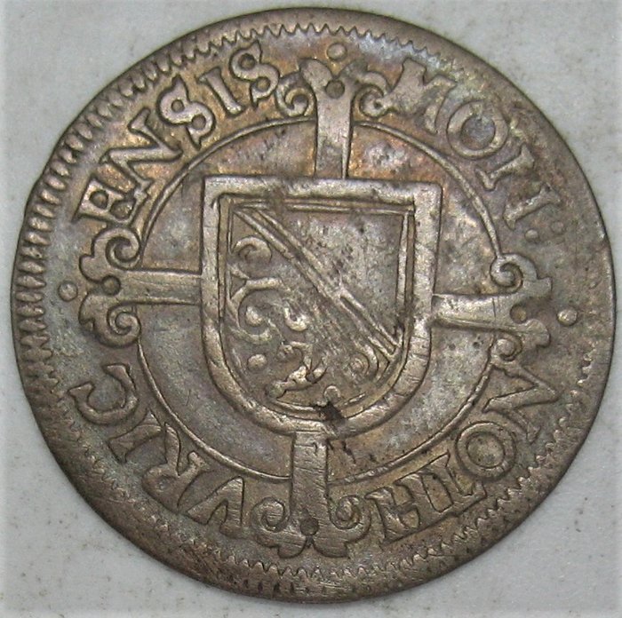 Zwitserland, Zürich. Batzen 1623 2nd type (RR)