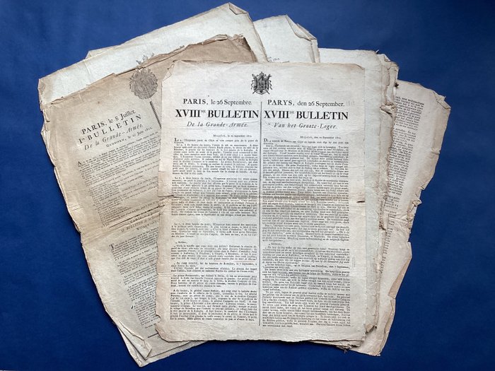 Napoleon - Bulletins van het Groote Leger - 1812
